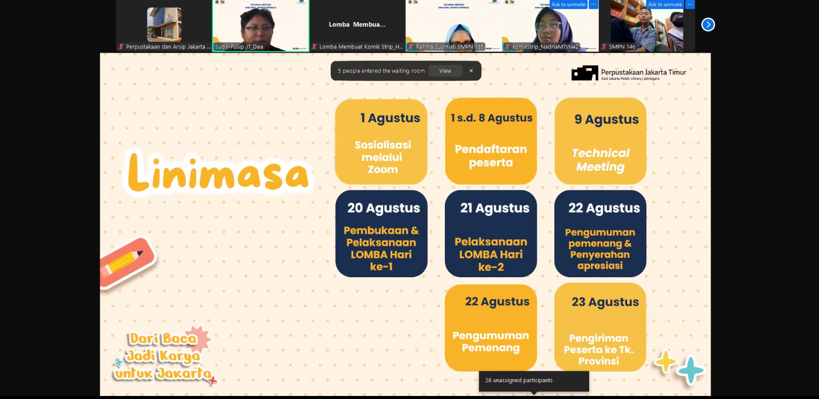 Technical Meeting HANJABA Tingkat Kota Administrasi Jakarta Timur Tahun 2024